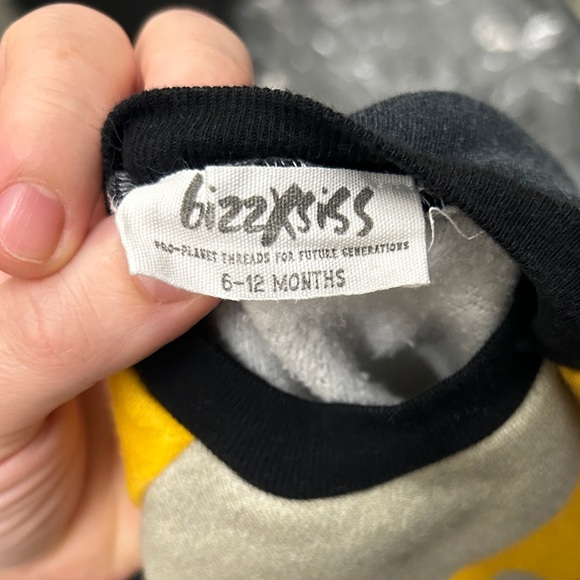 Bizz X Siss Graphic Sweatshirt, Little Mars X, 6-12M - Picture 4 of 5